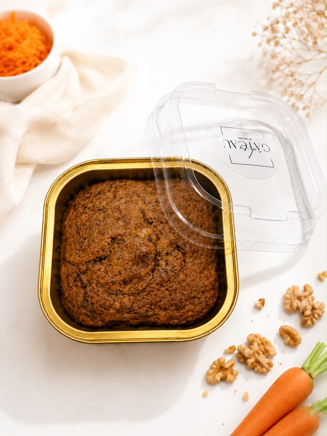 Carrot Cake Artizanal 120g pentru Cafenele si HoReCa – Le Gateau by Melissa