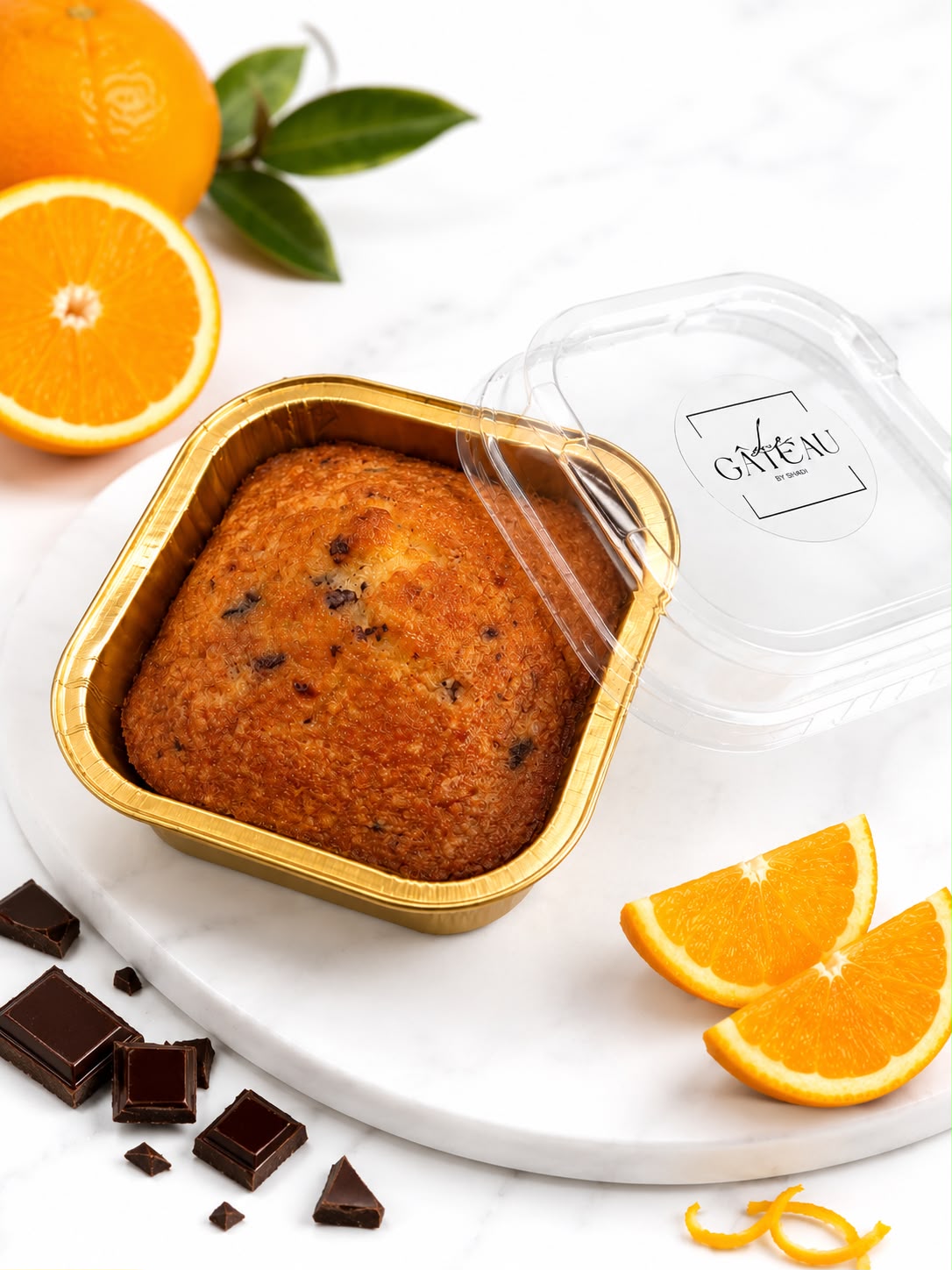 Orange Chocolate Cake 120g – Prajitura Artizanala pentru Cafenele si HoReCa