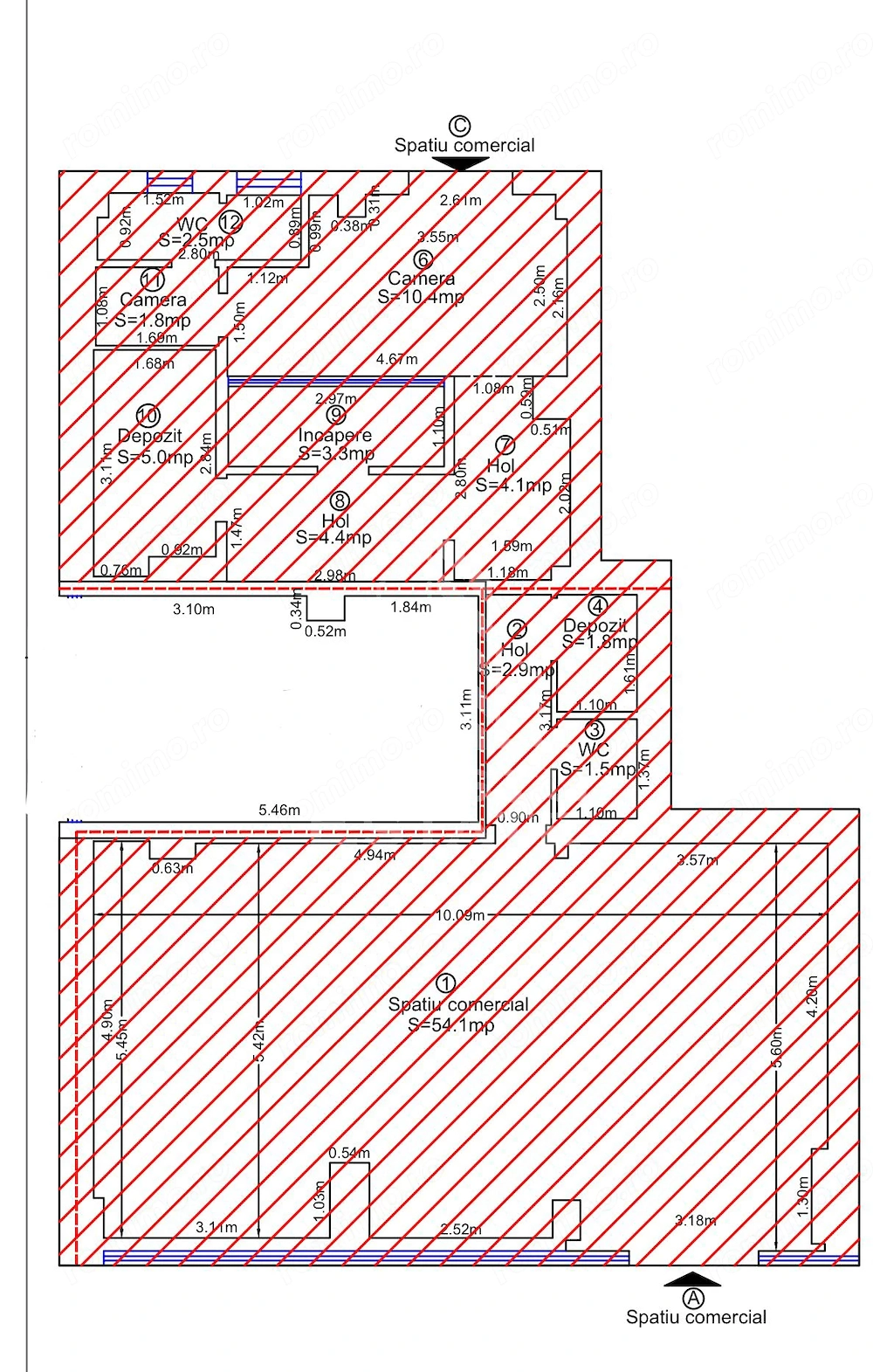Spatiu HoReCa de Inchiriat Timisoara – 92 mp, Dambovita Sagului - Imagine 6