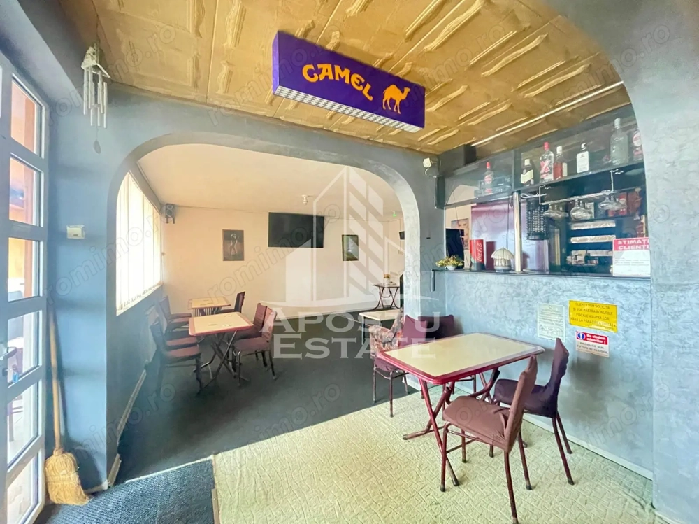 Afacere HoReCa de Vanzare Arad Parneava – Bar Utilat, Terase si Spatii Comerciale - Imagine 3