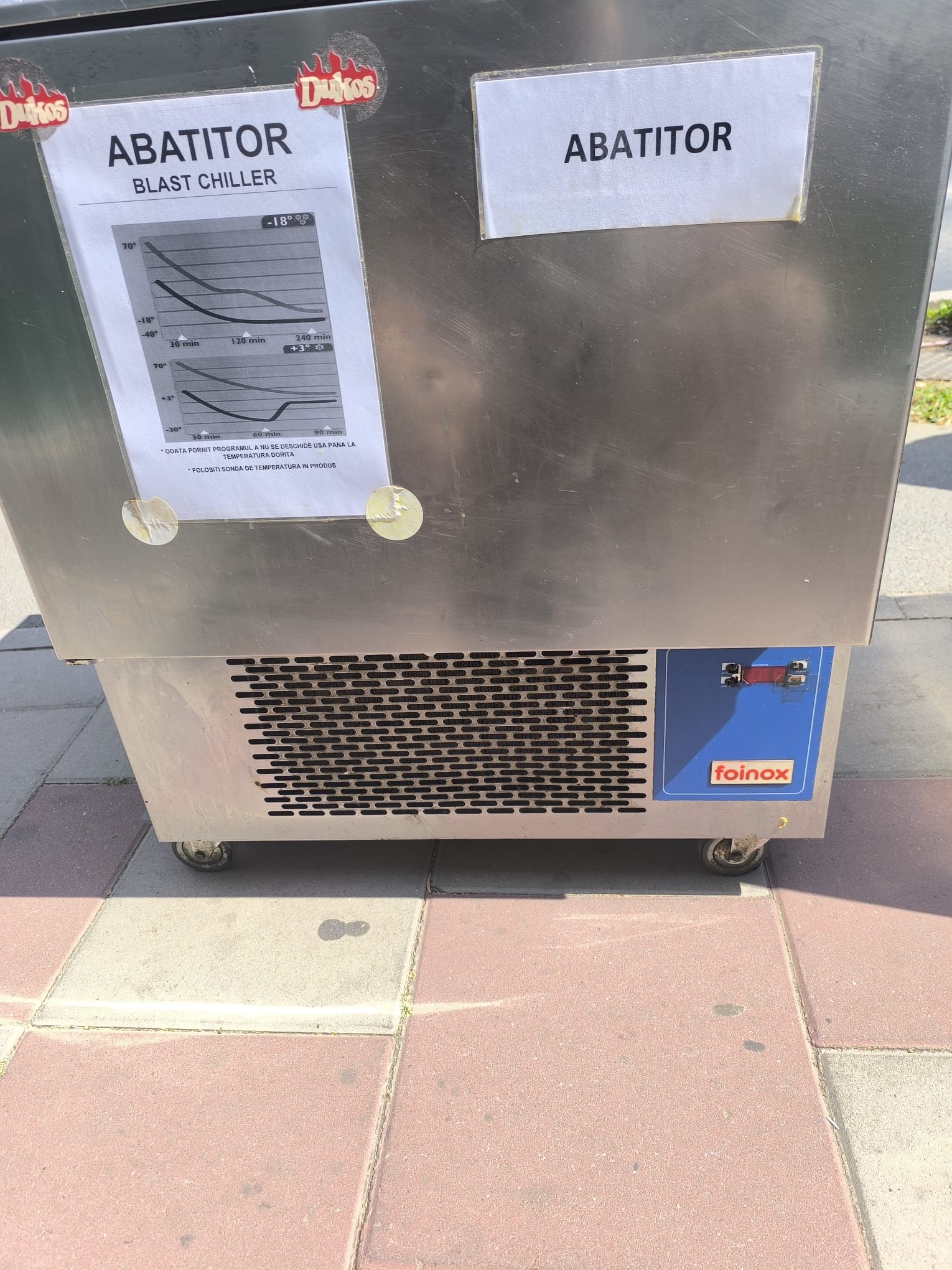 Abatitor Foinox BC50-2AM – Blast Chiller – 5 Tăvi GN 1/1 – Inox