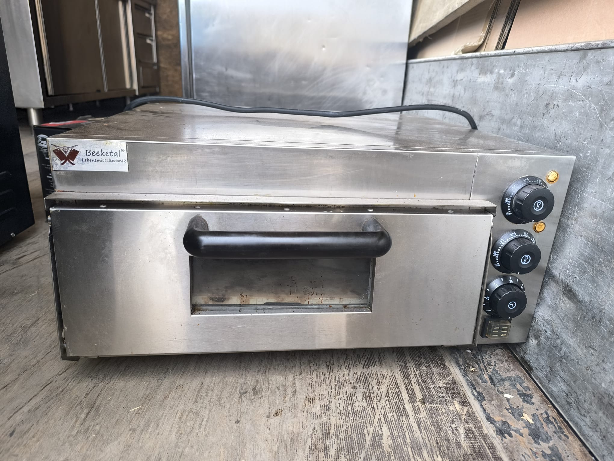 2 x Cuptoare profesional Beeketal – inox – HORECA – 3150W/buc.