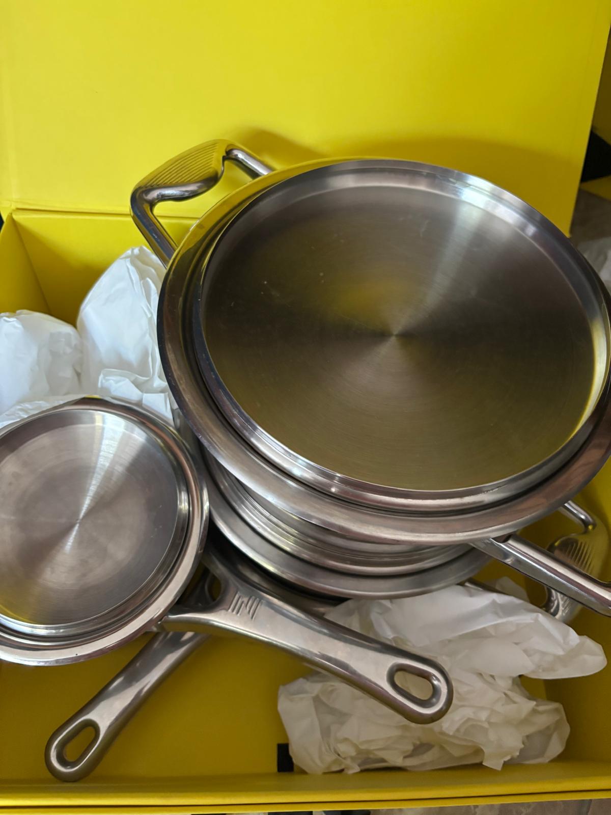 Set 4 cratite profesionale Zepter din inox cu capace termice – HoReCa, restaurant, bucatarie profesionala - Imagine 2