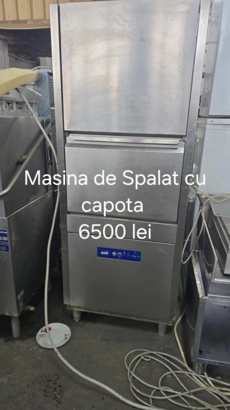 Masina profesionala de spalat vase cu capota SH - 16.7 kW, 2 cosuri, Bucuresti - Imagine 2