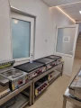 Gratar profesional pe gaz inox 2 zone - placa neteda si striata 7 kW Bucuresti