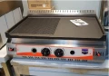 Gratar profesional pe gaz inox 2 zone - placa neteda si striata 7 kW Bucuresti - Imagine 4