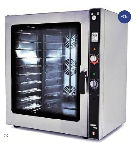 Cuptor profesional electric Vesta Italia 10 tavi GN 1/1, convectie 400V – SH - Imagine 2