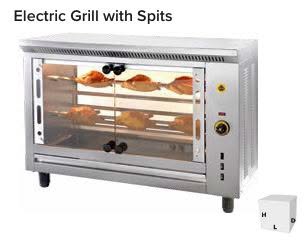 Rotisor  profesional electric si pe gaz 10-63 pui – HoReCa Bucuresti 2026 - Imagine 2