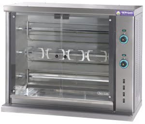 Rotisor  profesional electric si pe gaz 10-63 pui – HoReCa Bucuresti 2026 - Imagine 5