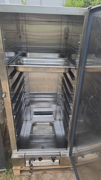 Cuptor pizza profesional 2 camere Italia 380V + dospitor 20 tavi – HoReCa SH - Imagine 2