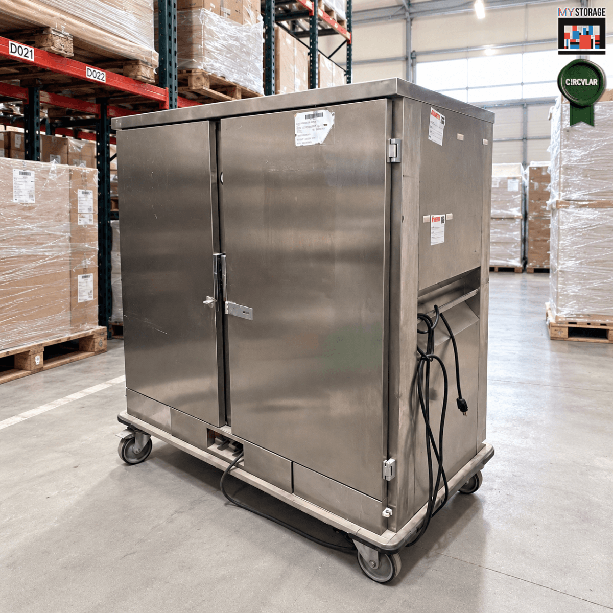 Incalzitor profesional mobil din inox – Dulap cald pentru catering, restaurant si evenimente HoReCa