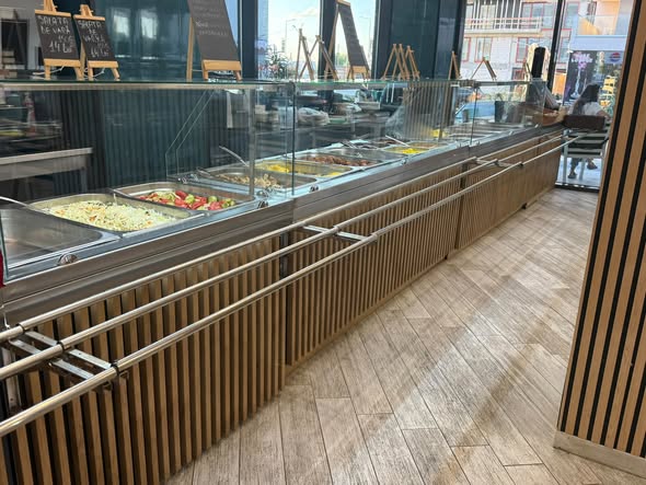 LINIE AUTOSERVIRE PROFESIONALA HORECA – LINIE CALDA + LINIE RECE + MESE DE LUCRU - Imagine 3