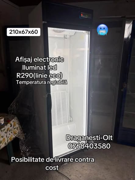 Vitrine frigorifice profesionale SH simple si duble – R290, LED – diverse dimensiuni - Imagine 2