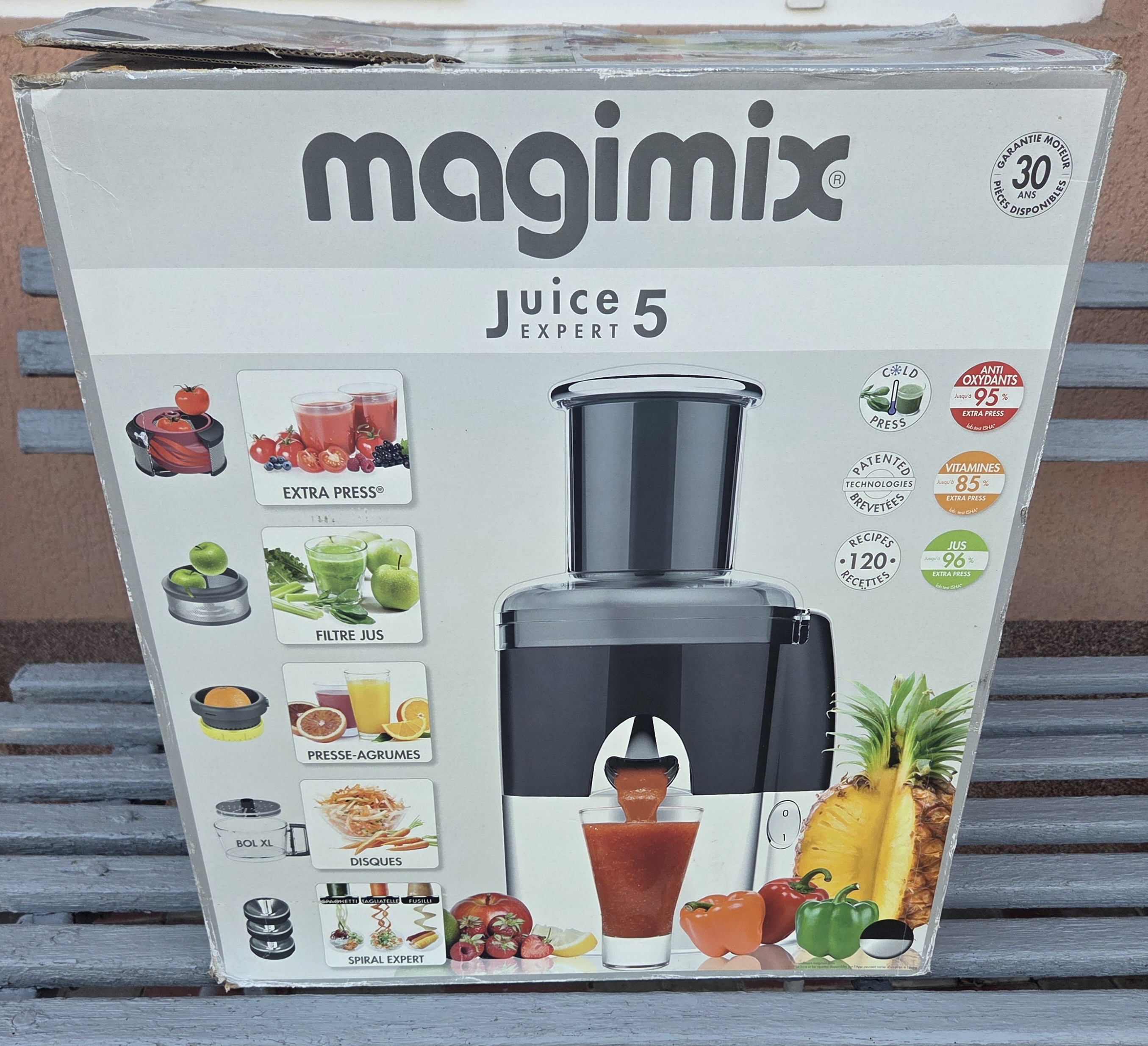 Storcator multifuncțional Magimix Expert 5 – profesional, pentru fructe și legume, HoReCa