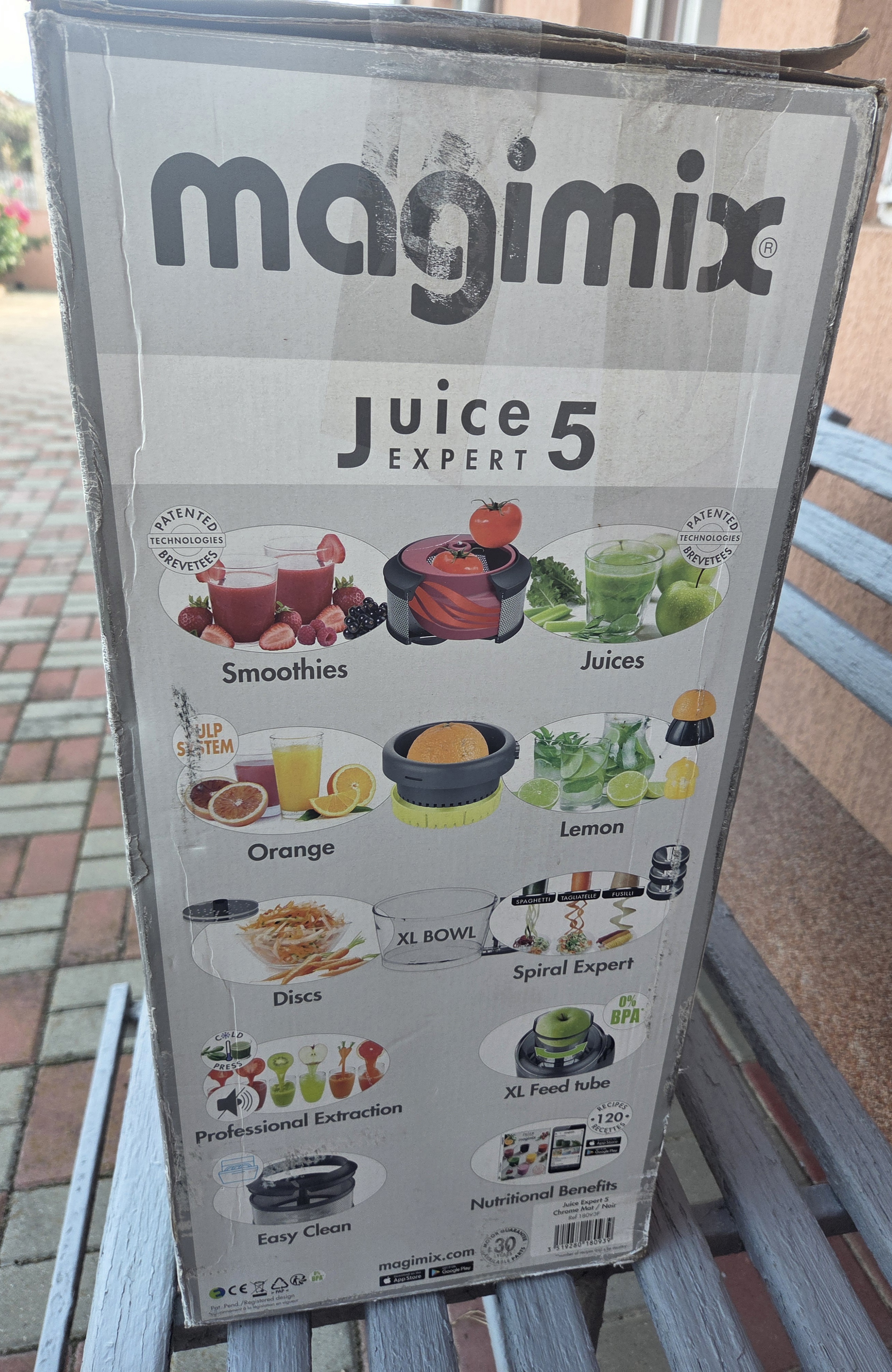 Storcator multifuncțional Magimix Expert 5 – profesional, pentru fructe și legume, HoReCa - Imagine 2