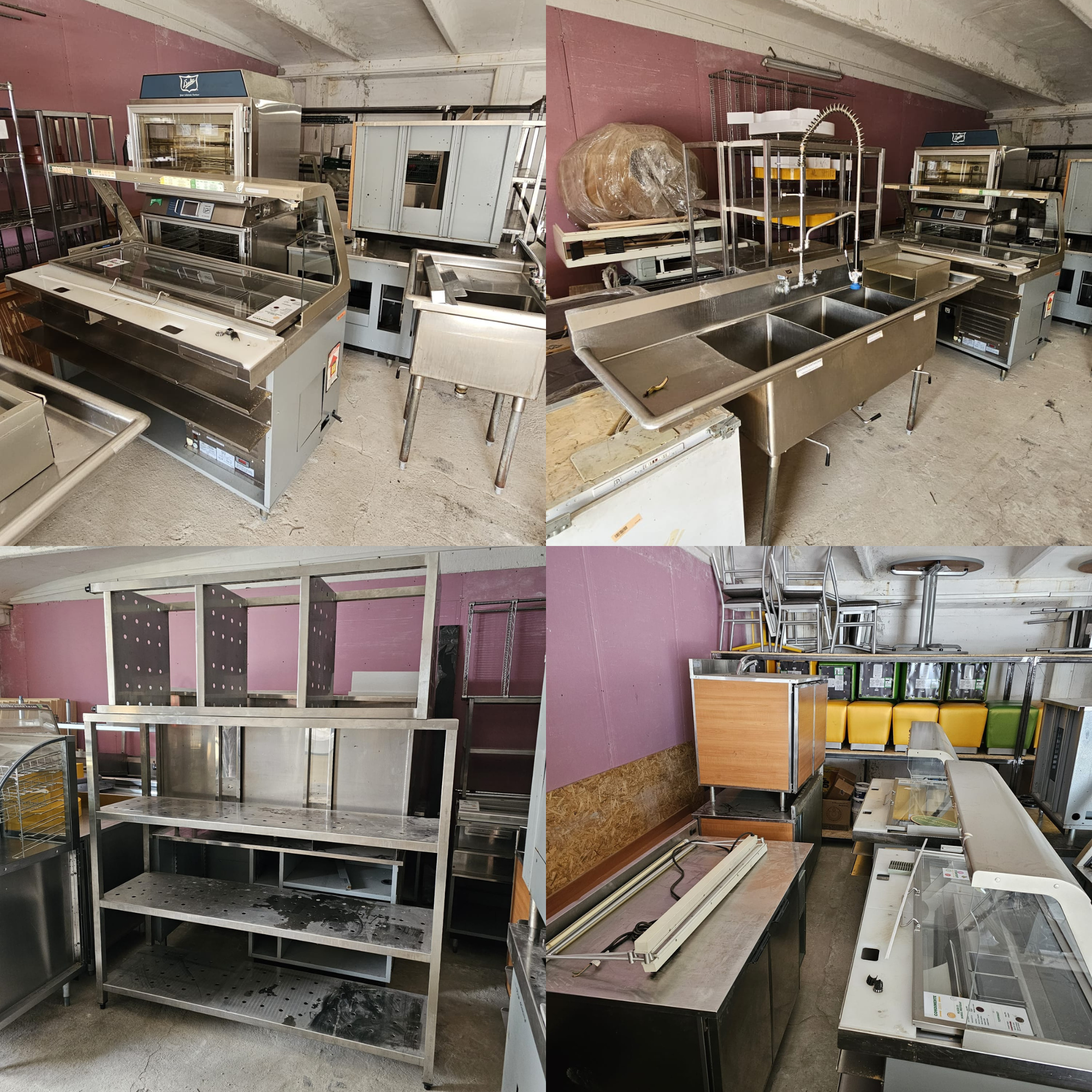 Vand echipamente profesionale HoReCa – cuptoare, mese inox, frigidere, masini spalat vase, vitrine si mobilier restaurant Bucuresti