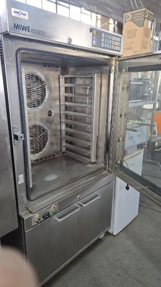 Cuptor profesional MIWE Econo 10 tăvi + dospitor 5 tăvi – electric 380V, patiserie, brutărie, SH