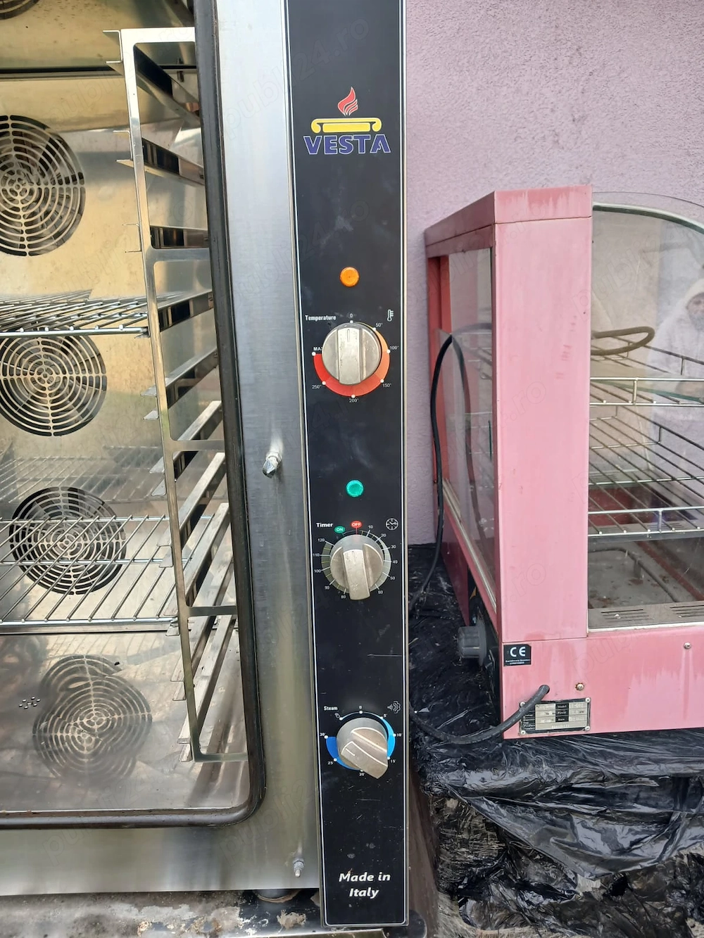 Cuptor profesional Vesta 0L0611M 6 tavi GN 1/1 cu abur - 9,2 kW