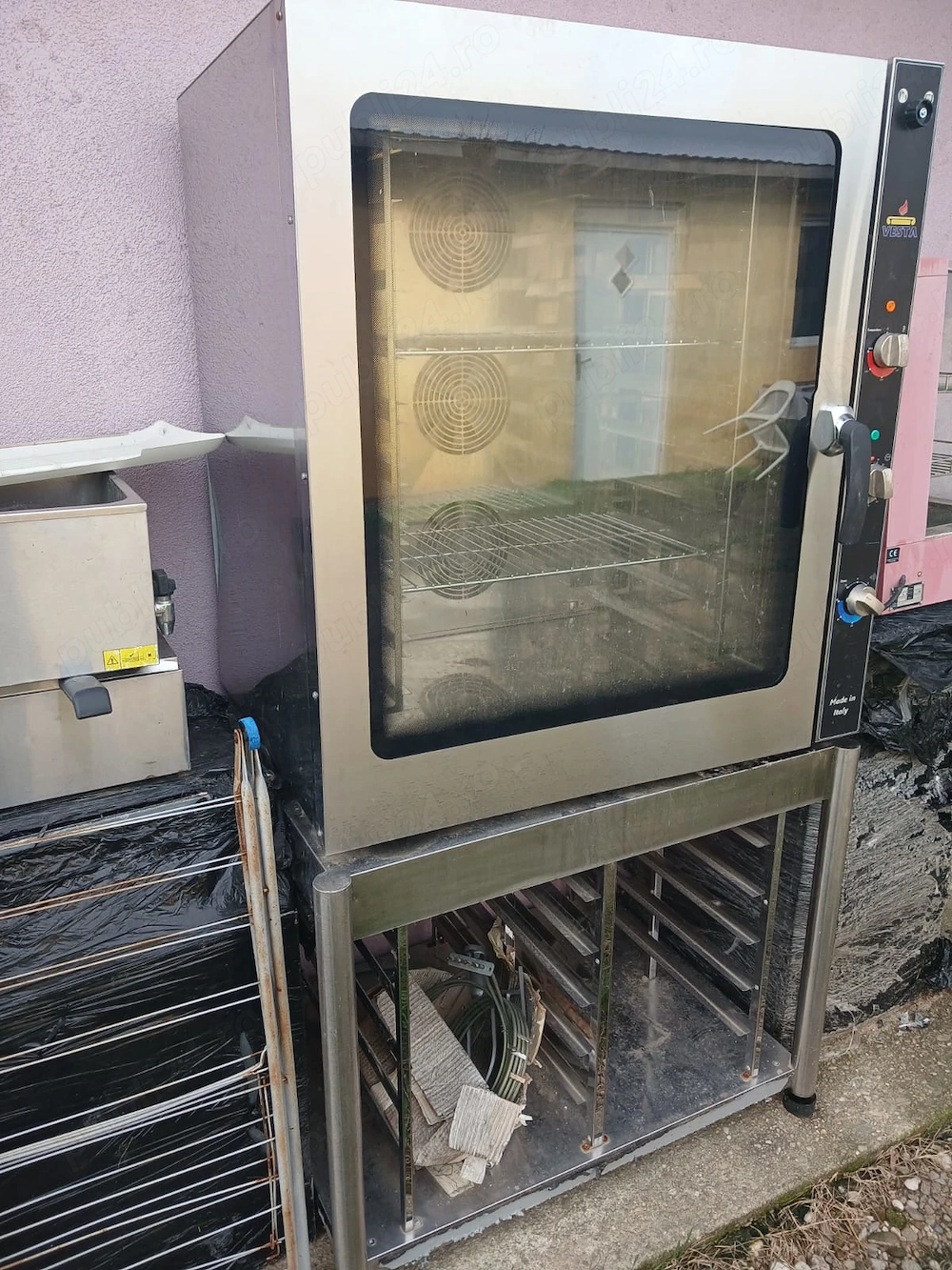 Cuptor profesional Vesta 0L0611M 6 tavi GN 1/1 cu abur - 9,2 kW - Imagine 3
