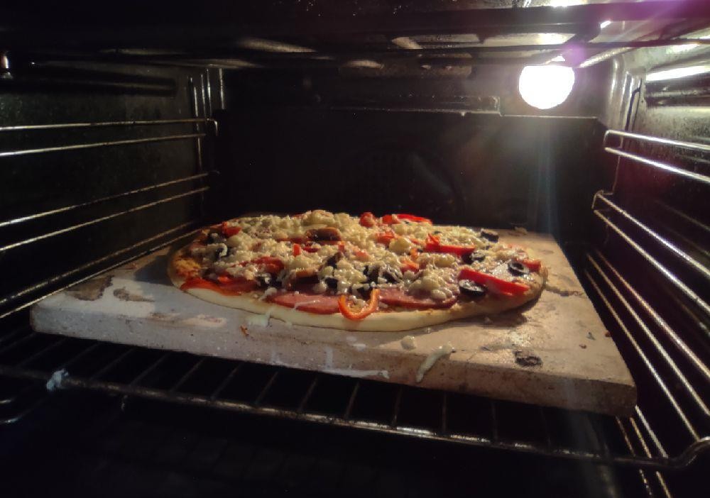Placa samota refractara pentru cuptor pizza si paine - dimensiuni profesionale - Imagine 2