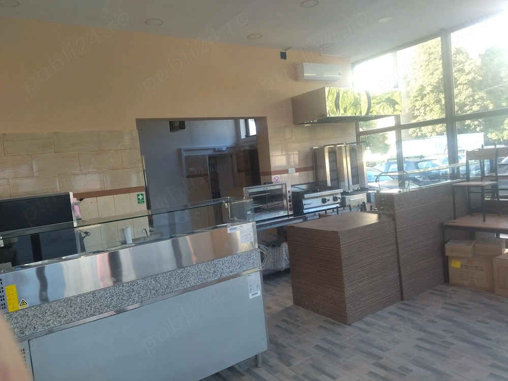 Afacere la cheie Fast Food, Pizzerie si Rotiserie de inchiriat – Bacau, 75 mp complet utilata - Imagine 3
