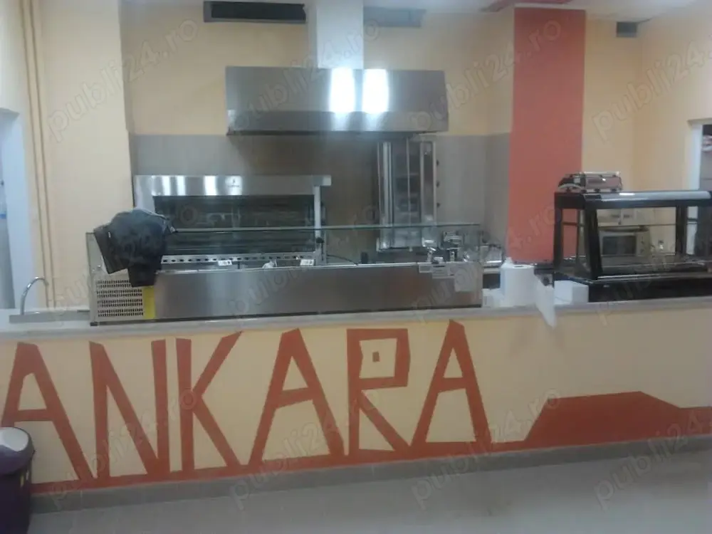 Hota profesionala inox, vitrina calda si cuptor pizza Prismafood – Arad