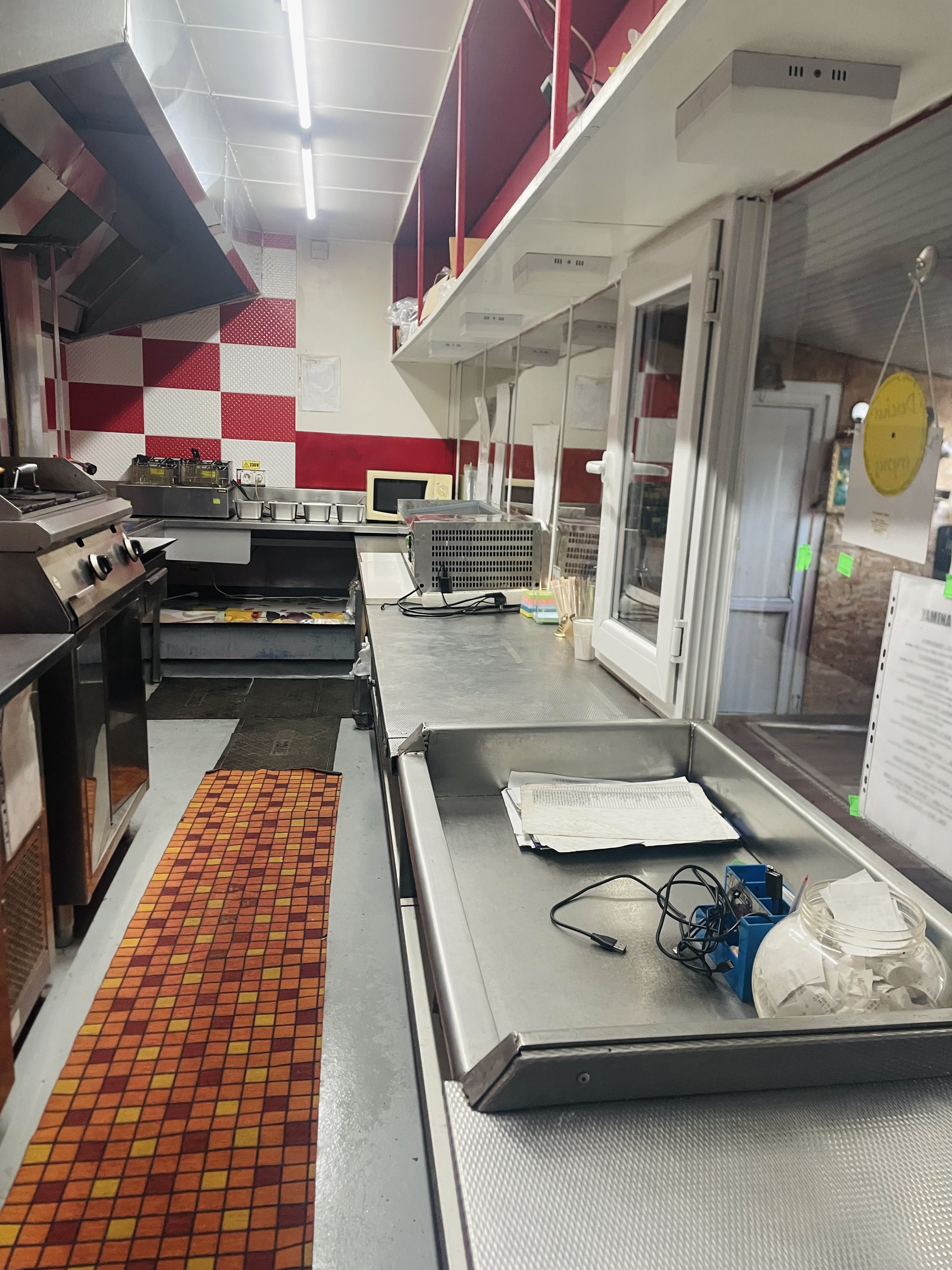 Rulota Fast Food Complet Utilata, Cuptor Pizza, Shaorma, Gratar, Frigidere, Acte la Zi - Imagine 7