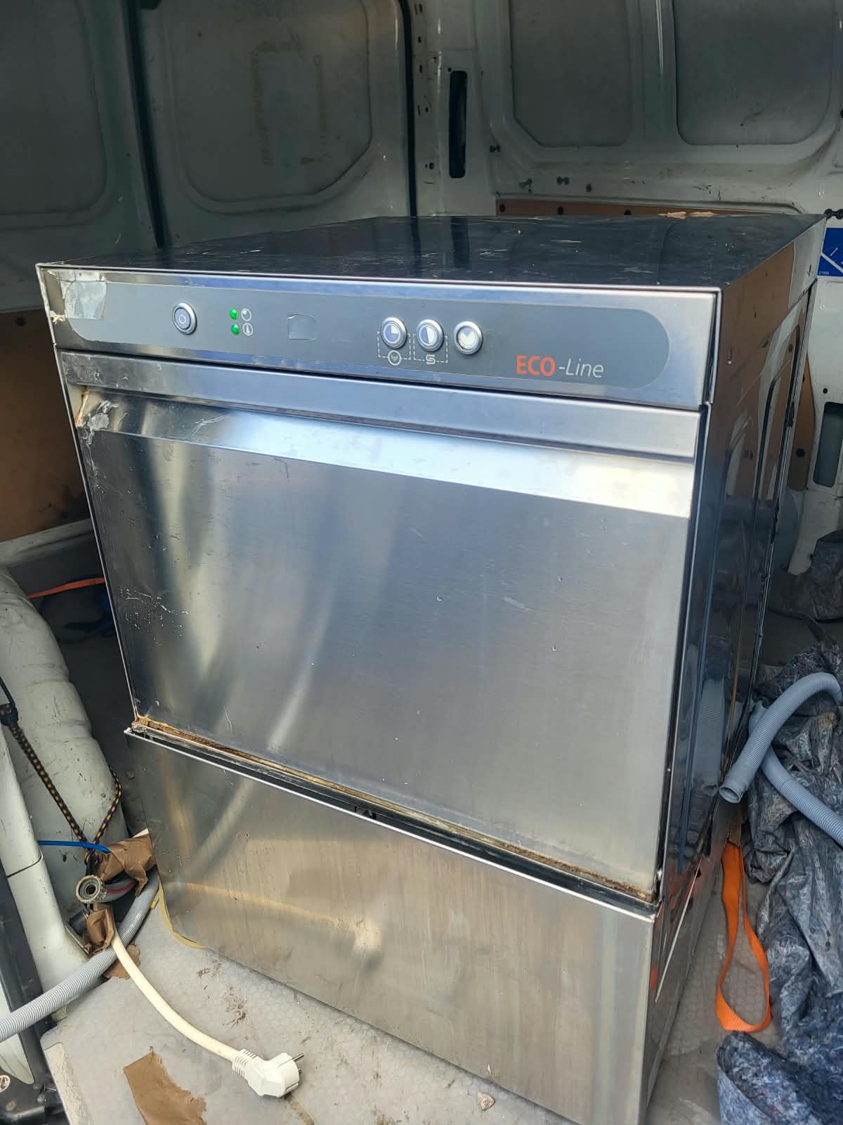 Masina de Spalat Vase Profesionala ECO-Line din Inox - Echipament HoReCa pentru Restaurant, Bar si Bucatarie Profesionala
