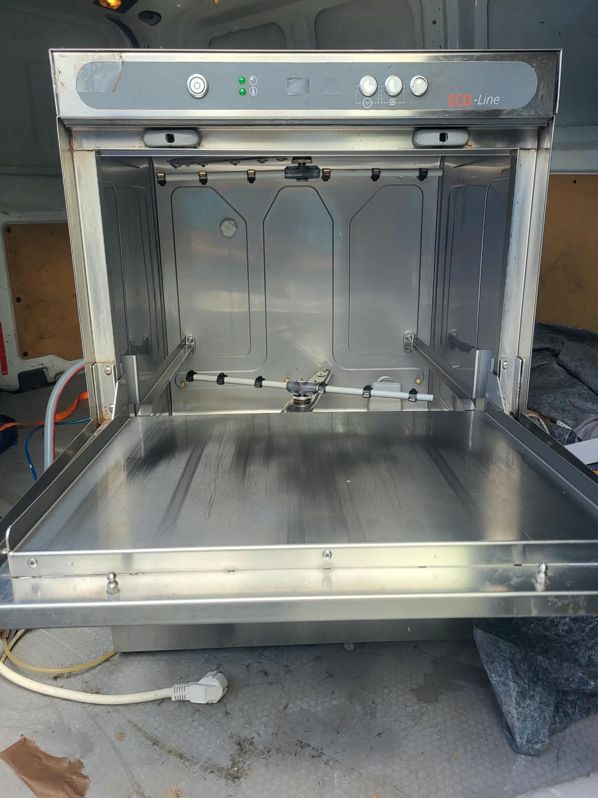 Masina de Spalat Vase Profesionala ECO-Line din Inox - Echipament HoReCa pentru Restaurant, Bar si Bucatarie Profesionala - Imagine 3