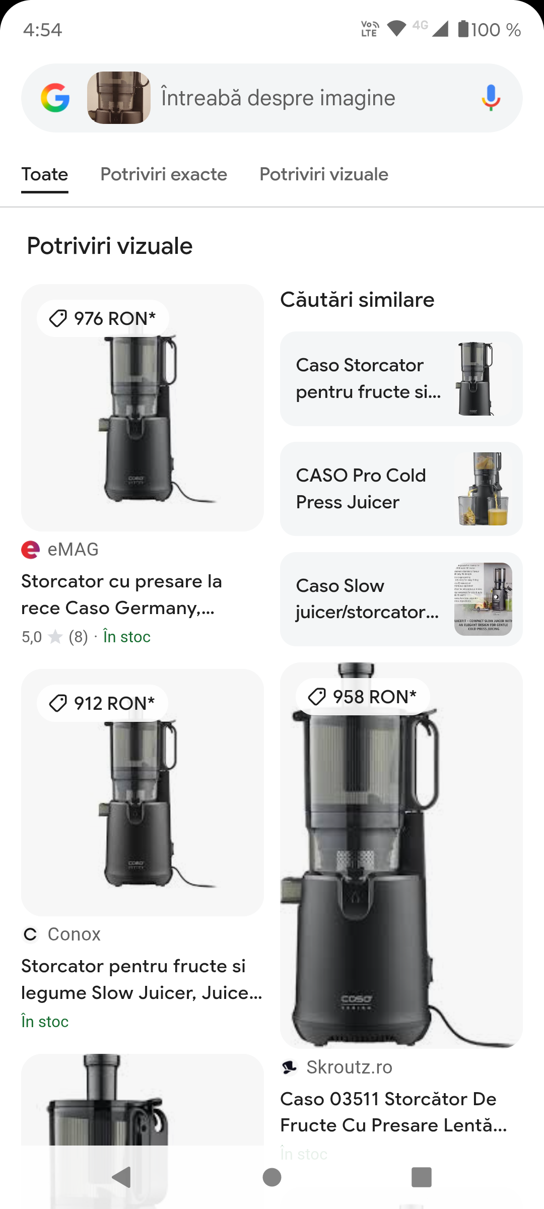 Storcător de fructe și legume CASO SJW 600 XL cu Presare la Rece, Slow Juicer, Suc Natural, Cafenele, Baruri si HoReCa - Imagine 2