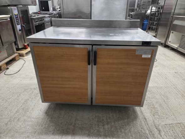 Masa frigorifica profesionala cu blat inox, 260 litri, 220V, temperatura +2/+6°C, pentru restaurant si HoReCa - Imagine 4