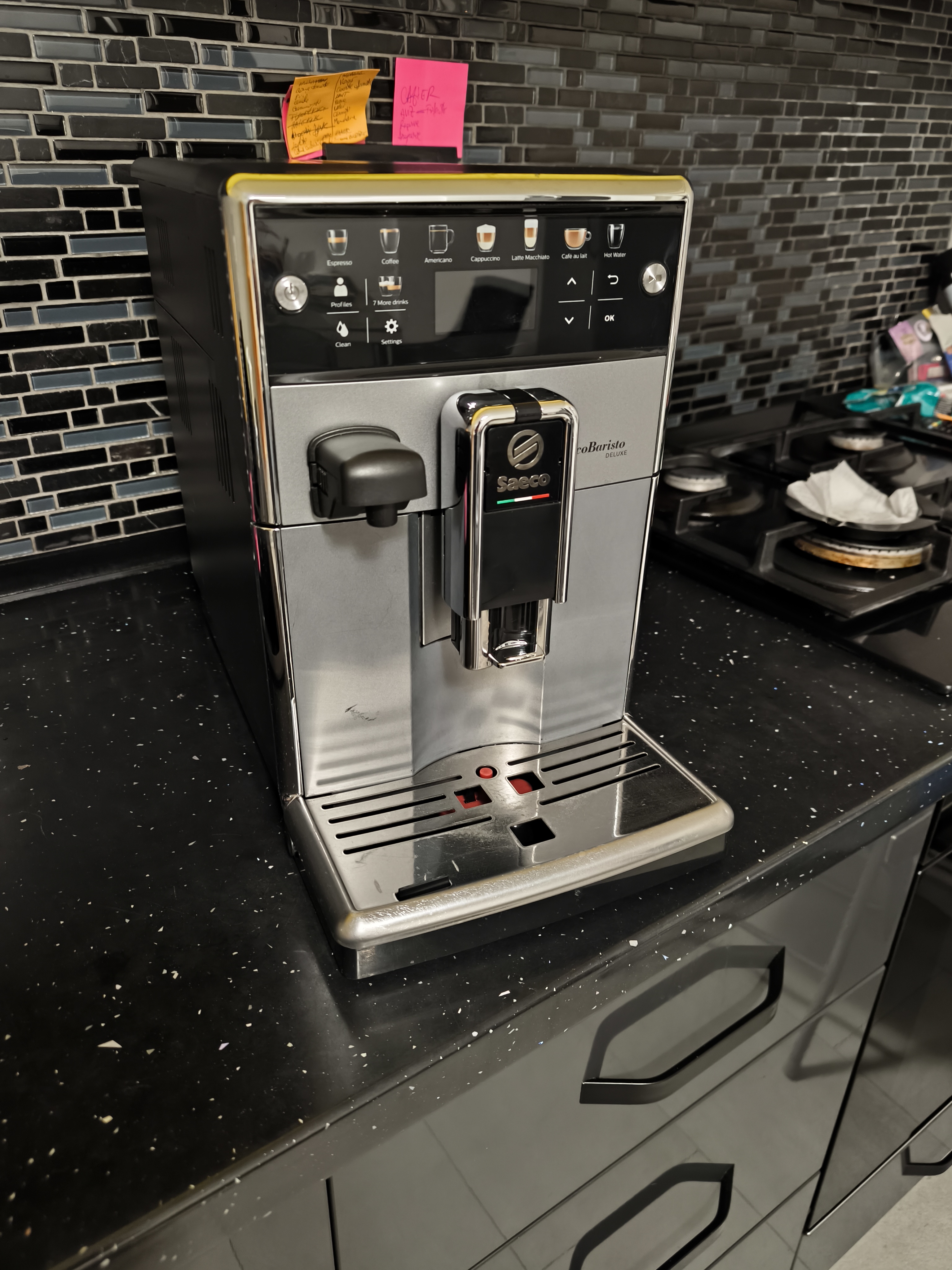 Espresso cafea Saeco Pico Baristo de Luxe – Espressor automat cu rasnita integrata pentru cafea boabe si cappuccino