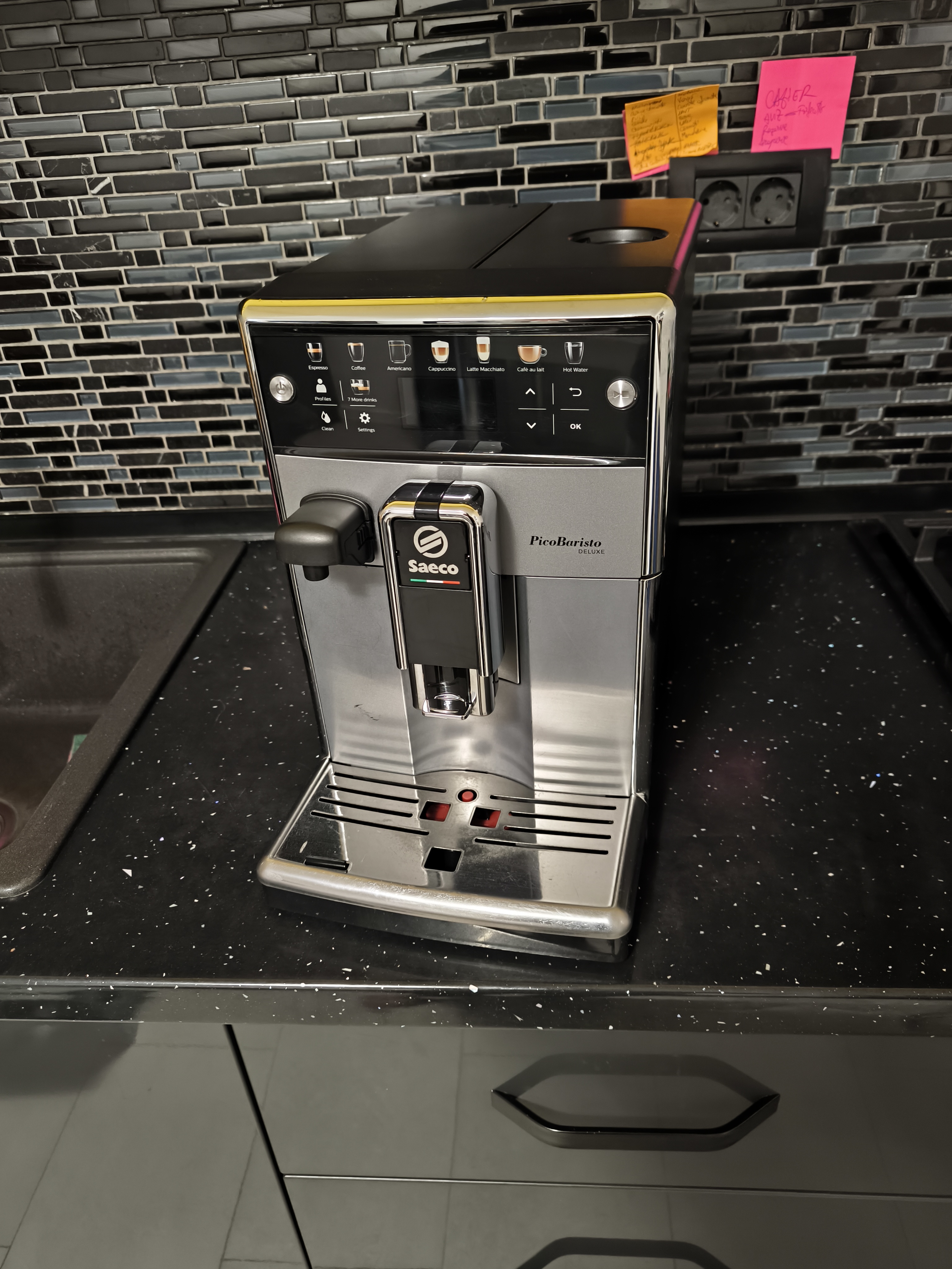 Espresso cafea Saeco Pico Baristo de Luxe – Espressor automat cu rasnita integrata pentru cafea boabe si cappuccino - Imagine 8