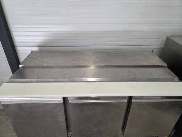 Saladeta frigorifica profesionala cu capac, 4 GN 1/1, 260 litri, 230W, pentru restaurant si HoReCa - Imagine 2