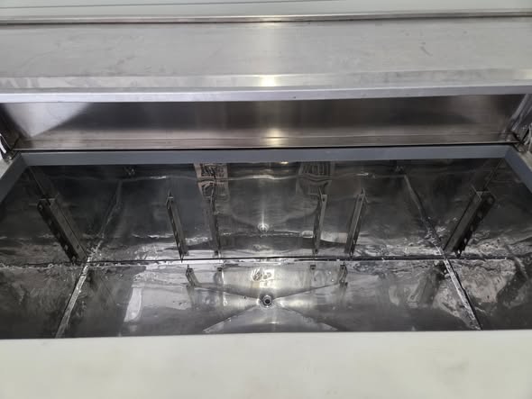 Saladeta frigorifica profesionala cu capac, 4 GN 1/1, 260 litri, 230W, pentru restaurant si HoReCa - Imagine 5