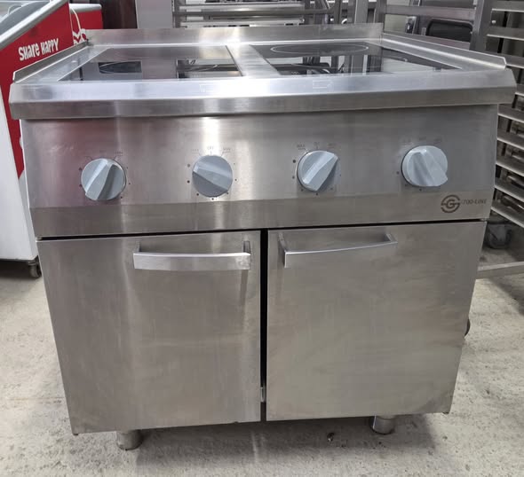 Masina de gatit profesionala cu inductie, 4 zone, 14 kW, linia 700, 400V, 2022, second hand HoReCa - Imagine 6