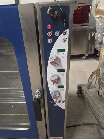 Cuptor profesional Foinox 10 tavi GN 1/1, electric 400V, 16 kW, gatire umeda si uscata, second hand HoReCa - Imagine 2