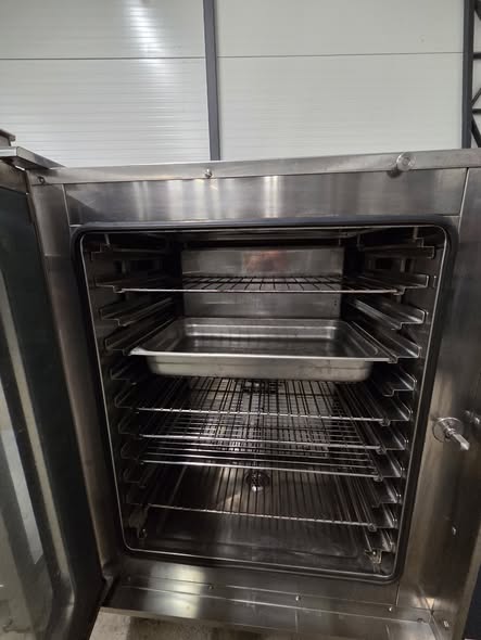 Cuptor profesional Foinox 10 tavi GN 1/1, electric 400V, 16 kW, gatire umeda si uscata, second hand HoReCa - Imagine 5