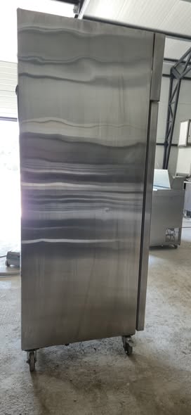Frigider profesional Maxima inox, 480 litri, temperatura -2/+12°C, 3 rafturi, second hand HoReCa