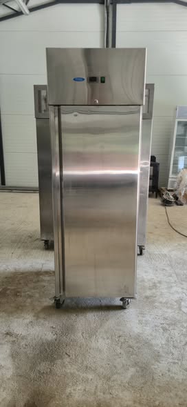 Frigider profesional Maxima inox, 480 litri, temperatura -2/+12°C, 3 rafturi, second hand HoReCa - Imagine 3
