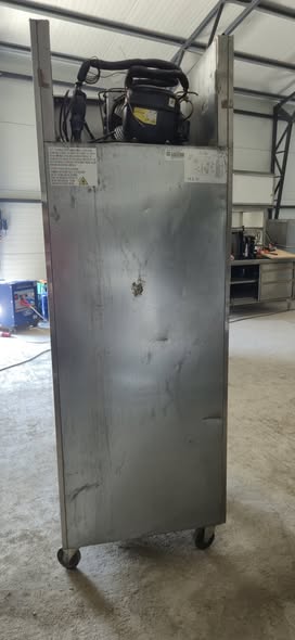 Frigider profesional Maxima inox, 480 litri, temperatura -2/+12°C, 3 rafturi, second hand HoReCa - Imagine 4
