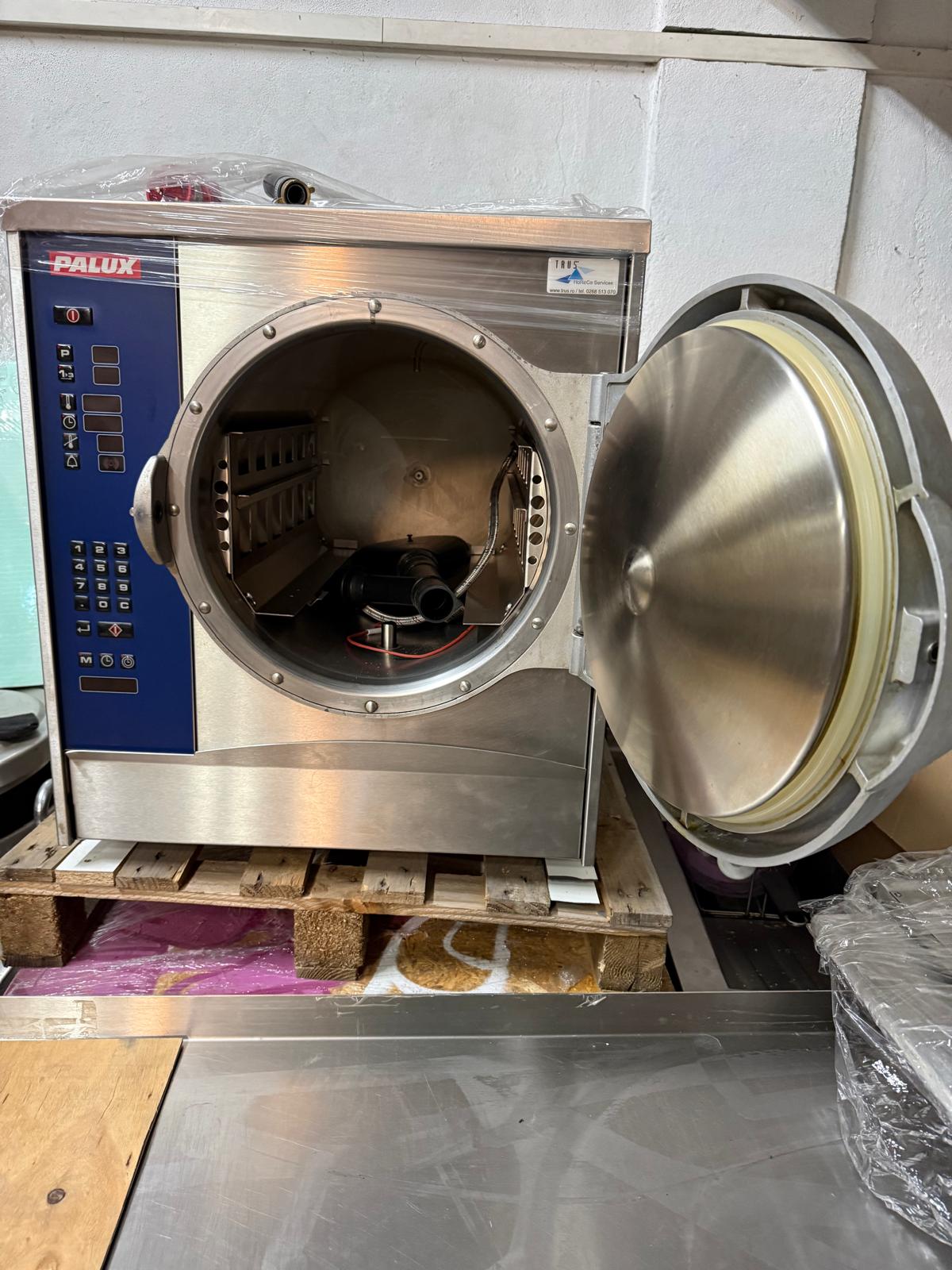 Pressure Steamer Profesional PALUX – Aparat Gatit cu Abur sub Presiune pentru Restaurante HoReCa - Imagine 2