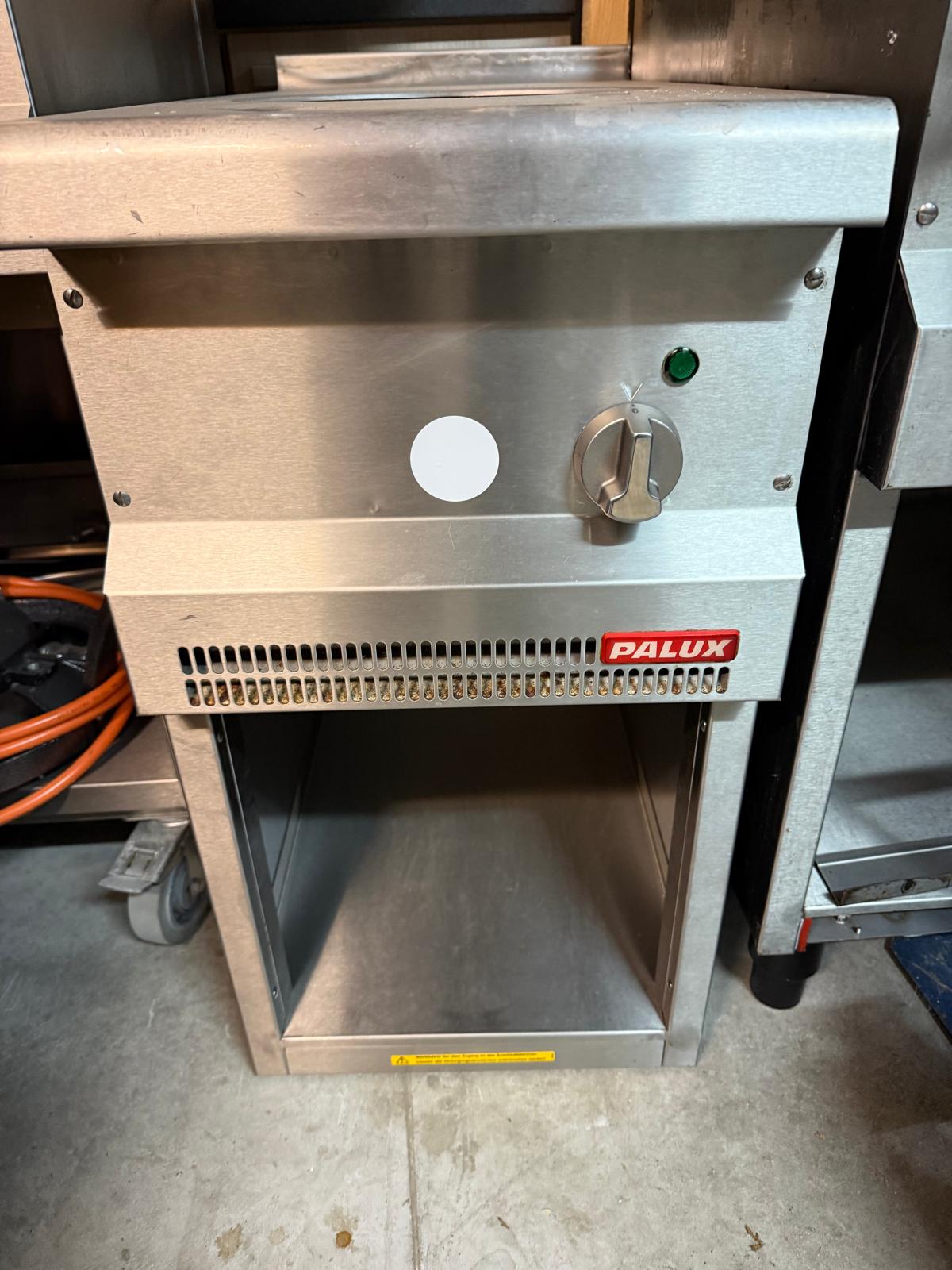 Wok Profesional PALUX cu Inductie, 1 Zona de Gatire, Inox – Restaurant HoReCa