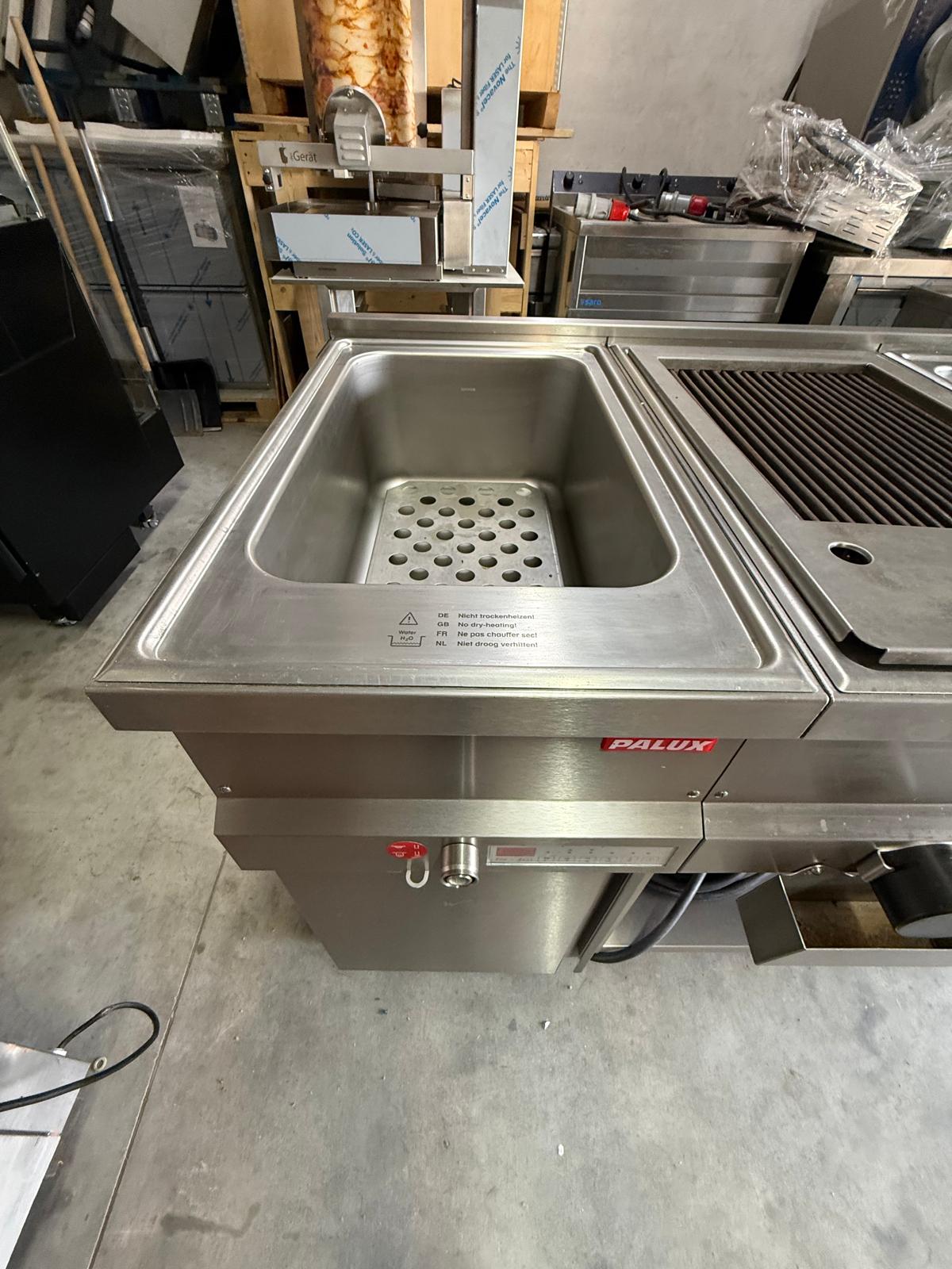 Linie Gatit Profesionala PALUX din Inox cu Grill, Bain-Marie si Module HoReCa - Imagine 4