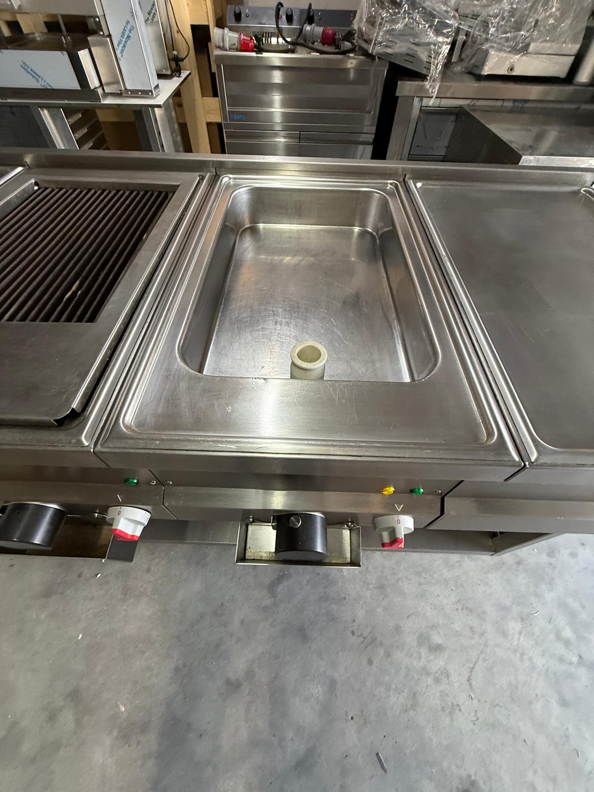 Linie Gatit Profesionala PALUX din Inox cu Grill, Bain-Marie si Module HoReCa - Imagine 5