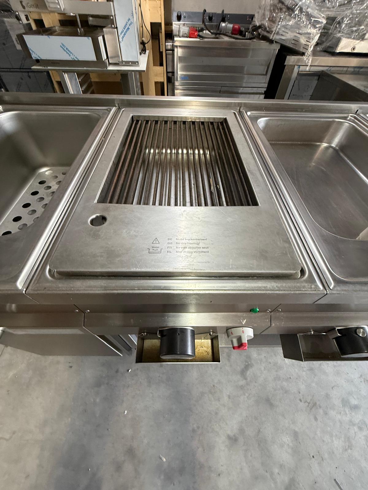 Linie Gatit Profesionala PALUX din Inox cu Grill, Bain-Marie si Module HoReCa - Imagine 6