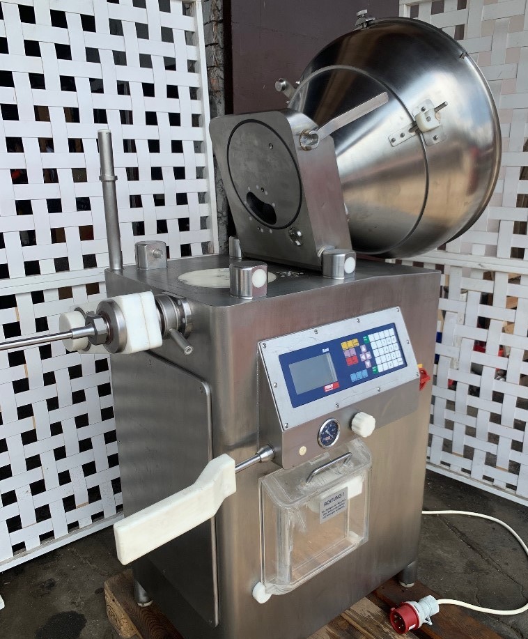 Masina de umplut carnati cu vacuum FREY KONTI E80, 80 litri, 3600 kg/h, sprit profesional, SH - Imagine 4